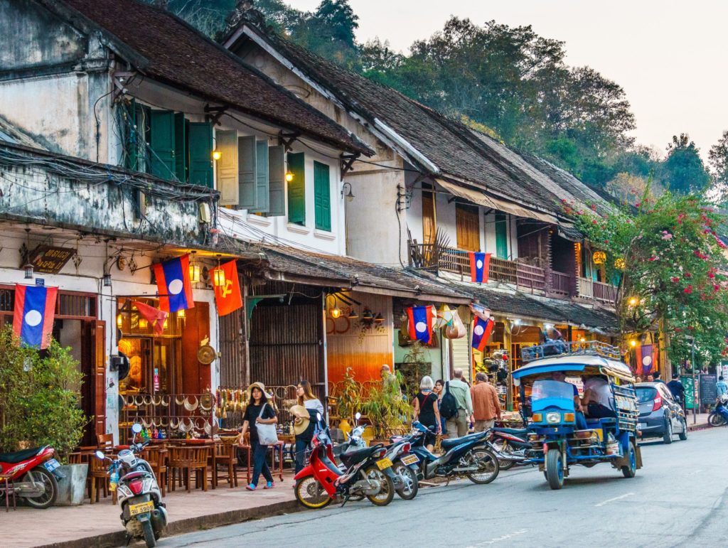 Luang Prabang street | Away From the Office