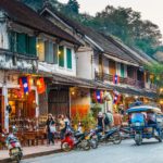 Luang Prabang street, Laos