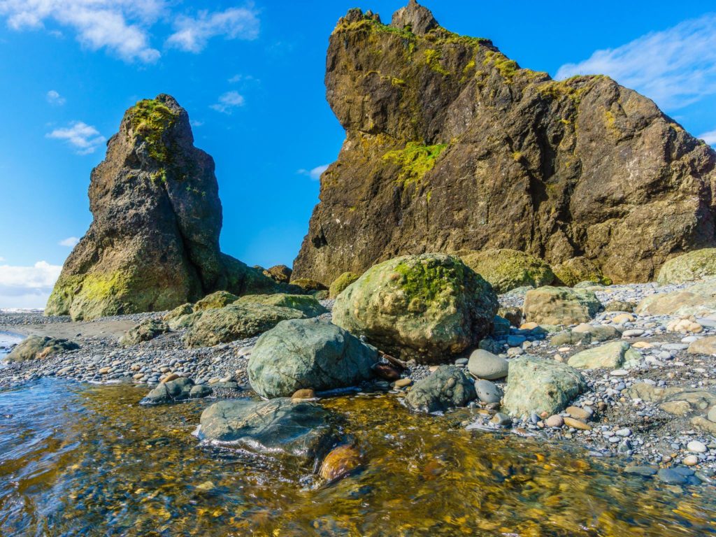 Sea stacks at Ruby Beach, Olympic National Park