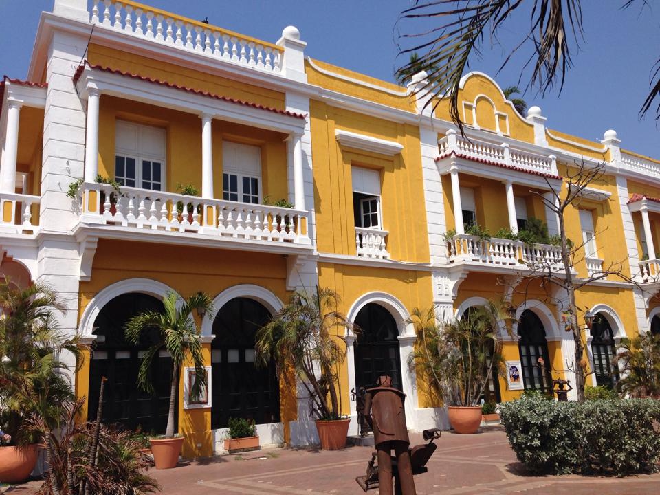 Colonial building Cartagena