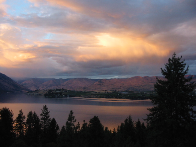 Lake Chelan, Washington.