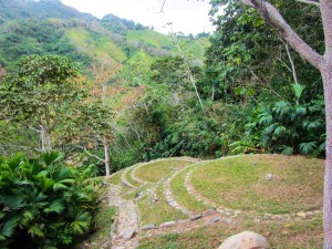 The ruins of a Kogi village.