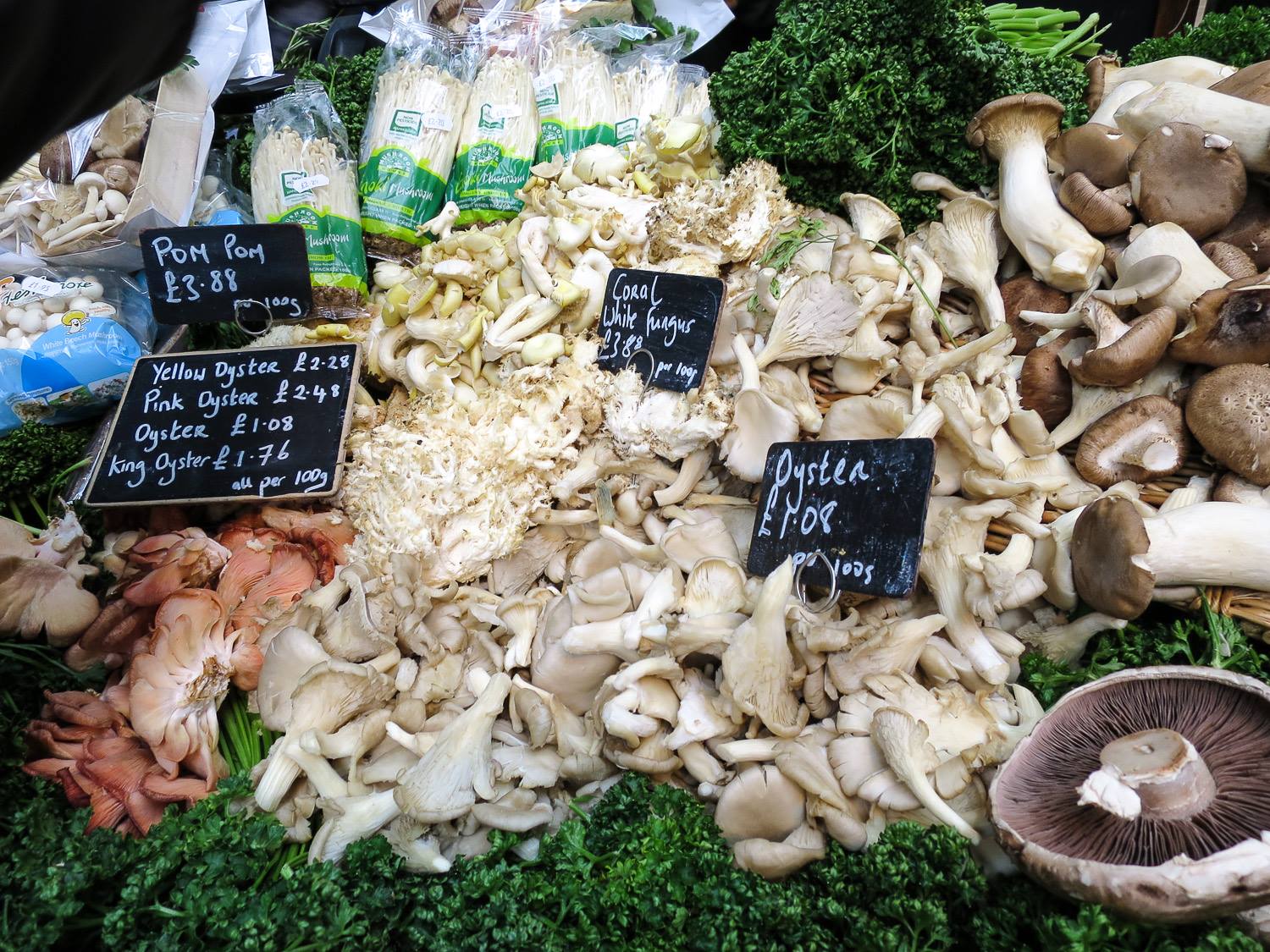 Borough Market Mushrooms