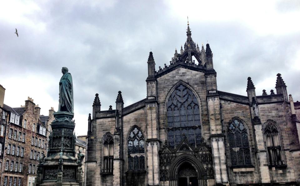 St. Giles' Cathedral on the Royal Mile, Edinburgh
