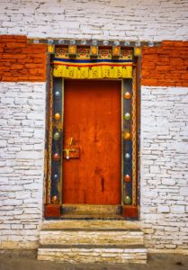 Thimphu door