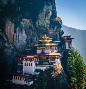 Bhutan: Paro Taktsang, also known as Tiger's Nest Monastery