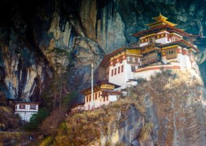 Bhutan: Paro Taktsang, also known as Tiger's Nest Monastery