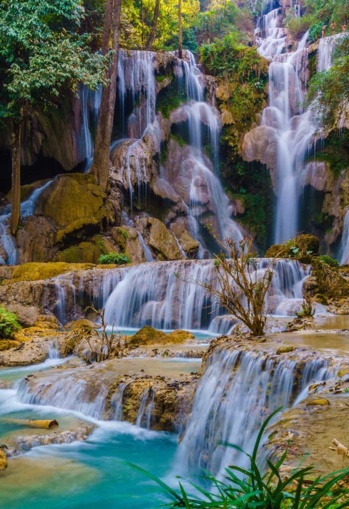 Kuang Si waterfalls, Luang Prabang, Laos