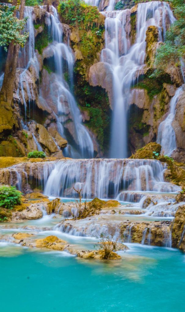 Kuang Si waterfalls, Luang Prabang, Laos