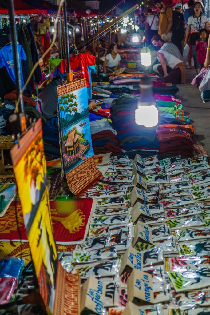 Luang Prabang, Laos, night market