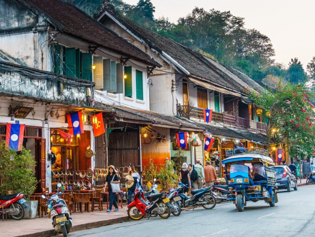 Luang Prabang street, Laos