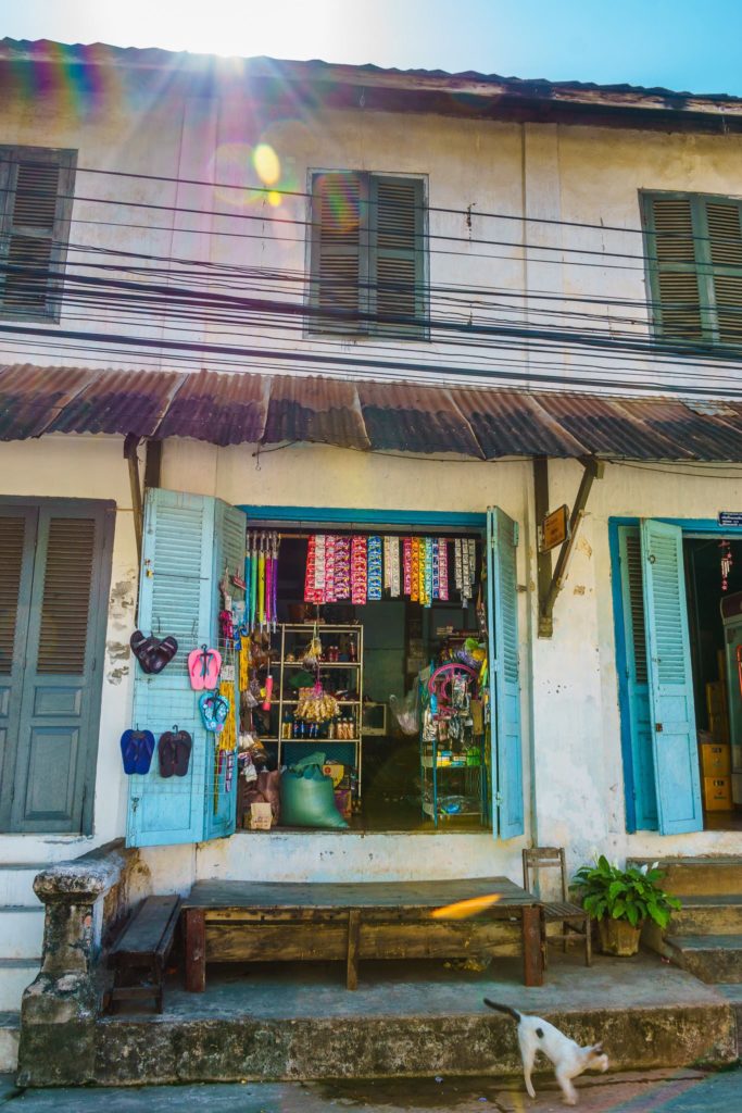 Shop in Luang Prabang, Laos