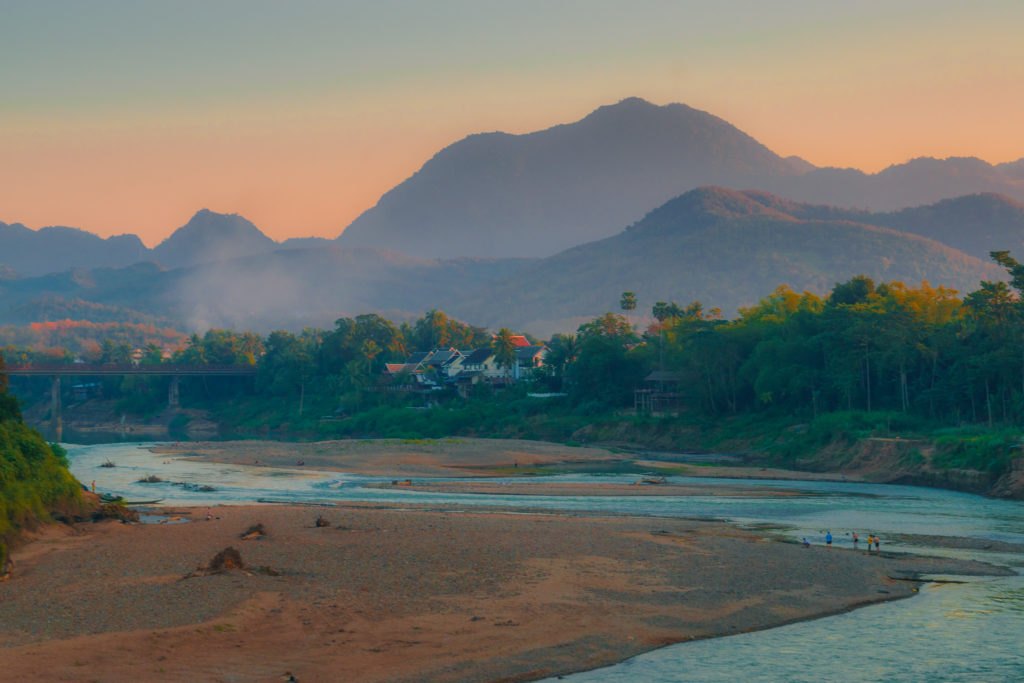 Sunset in Luang Prabang, Laos