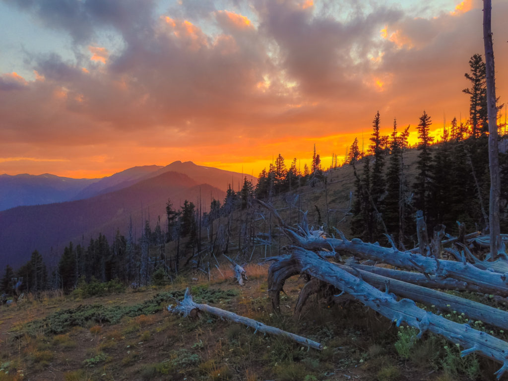 Deer Park campground at Olympic National Park