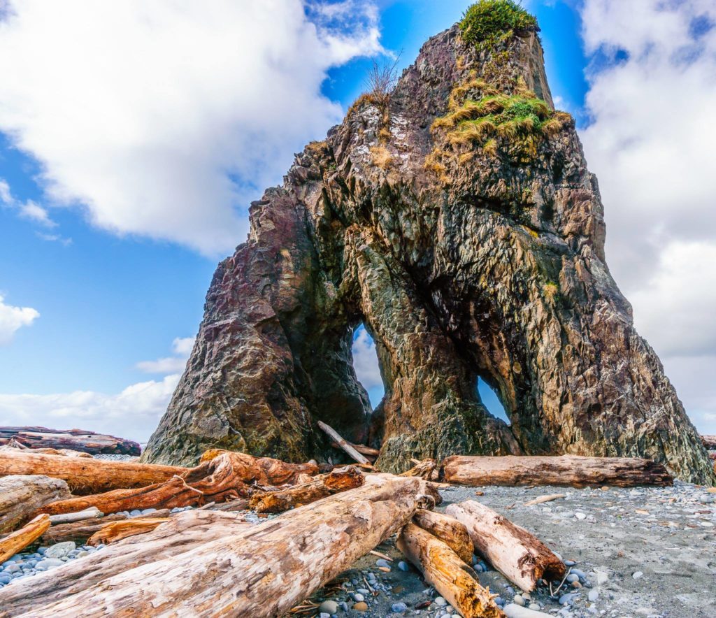 Ruby Beach at Olympic National Park