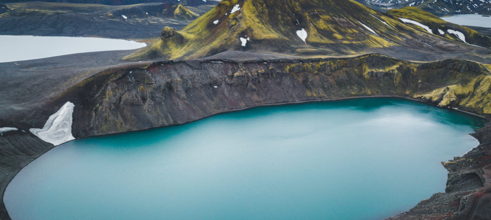 Ljótipollur lake, Iceland