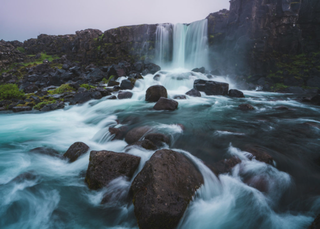 Öxarárfoss, Iceland