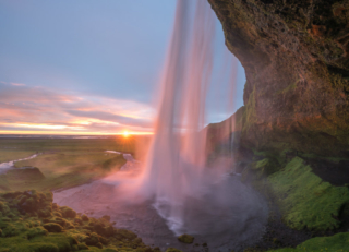 Seljalandsfoss waterfall, Iceland Seljalandsfoss waterfall, Iceland