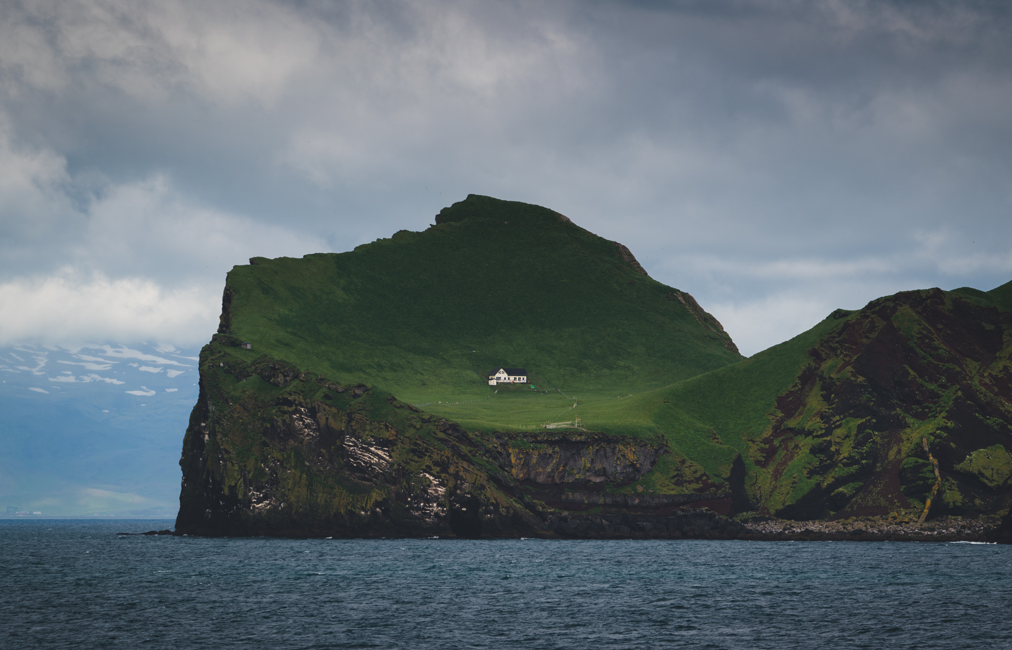 Lonely house, Westmann Islands, Iceland