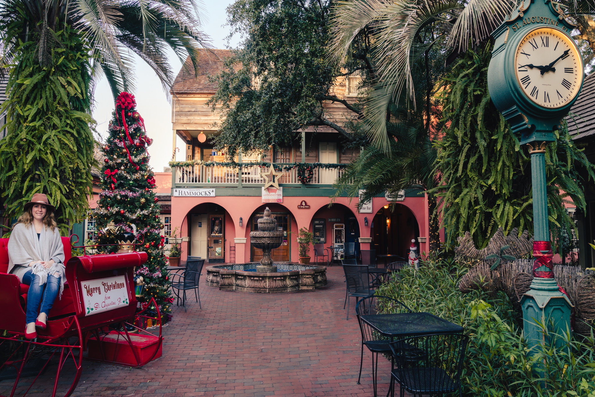 St. Augustine, Florida at Christmas