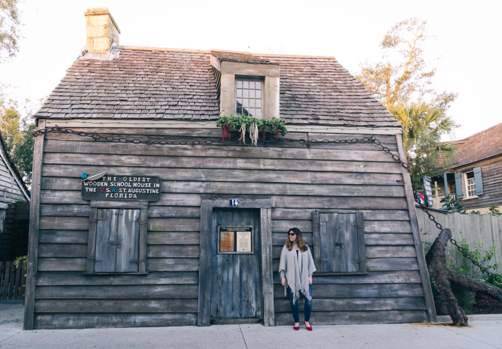 The Oldest Wooden Schoolhouse, St. Augustine, Florida